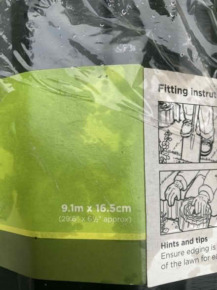 Photo of free 3 rolls of new plastic lawn edging (Isfield TN22) #2