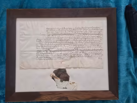 Photo of free Old legal deeds in wooden frames (Bristol BS10) #2
