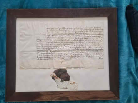 Photo of free Old legal deeds in wooden frames (Bristol BS10) #2