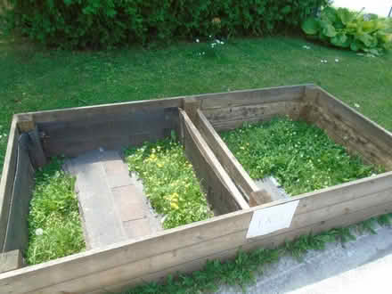 Photo of free Raised garden bed (Currell and Tweedsmuir) #1