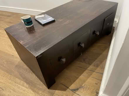 Photo of free TV stand / apothecary table (South Ham RG22) #2
