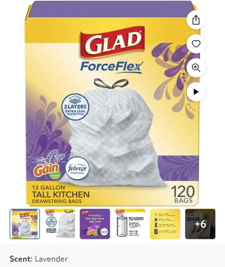 Photo of free Glad Trash Bags (Stowe) #1