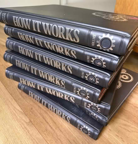 Photo of free How It Works magazines in binders (LE19 Narborough) #1