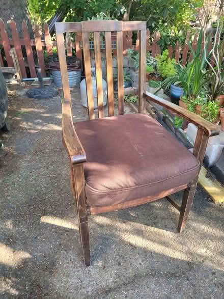 Photo of free Old wooden chair (Morrisville, PA) #1