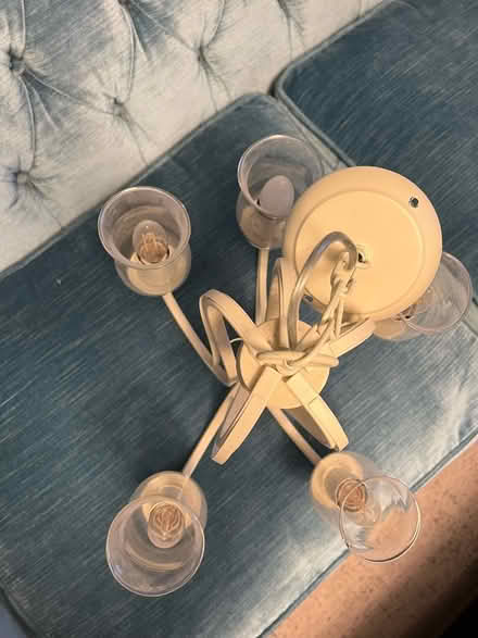 Photo of free Five candle chandelier (Fulham SW6) #2