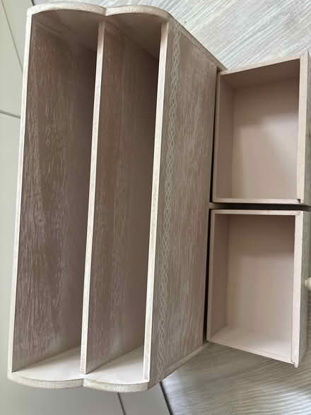 Photo of free Wood desk organiser (Hounslow Central) #2