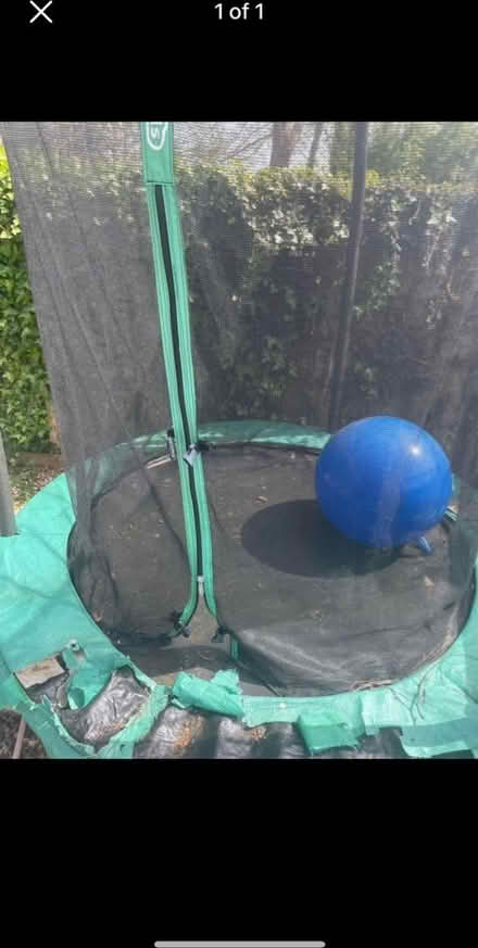 Photo of free 8ft trampoline (dunster) #1