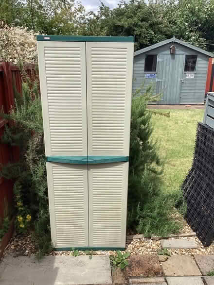 Photo of free Outdoor storage cupboard (Castle Donington DE74) #1
