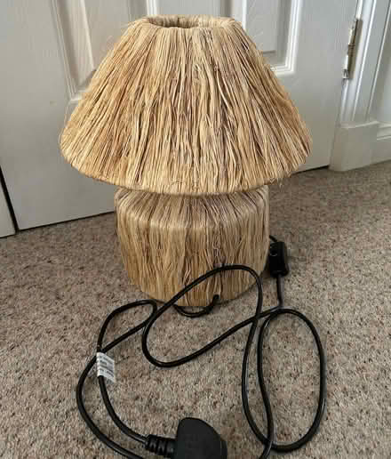 Photo of free Raffia lamp (Musselburgh EH21) #1