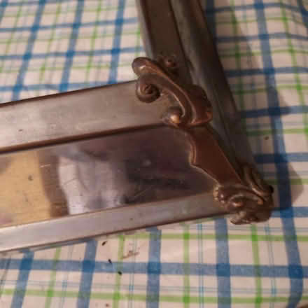 Photo of free Steel plated fireplace fender (SK4 Heaton Moor Stockport) #2
