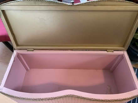 Photo of free Lloyd Loom Ottoman/Blanket Box (CT11) #1