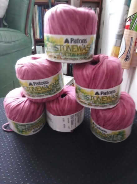 Photo of free Patons Stonewash Ribbon Yarn (Spotland Bridge OL12) #1