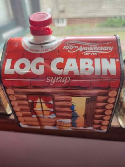 Photo of free Collectable Syrup Tins (20722 - near Peace Cross) #3