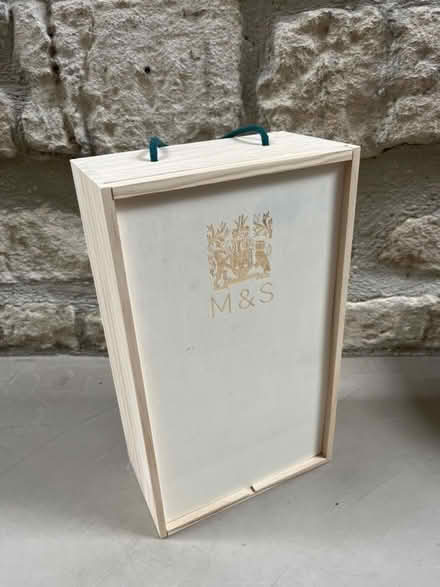 Photo of free Wooden Box - M&S Wine Gift Box (Fairfield Park) #1