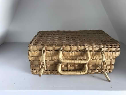 Photo of free Small wicker case/basket (Oldfield Park) #2