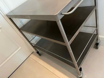 Photo of free Rolling kitchen trolley- large (W8 Kensington) #3