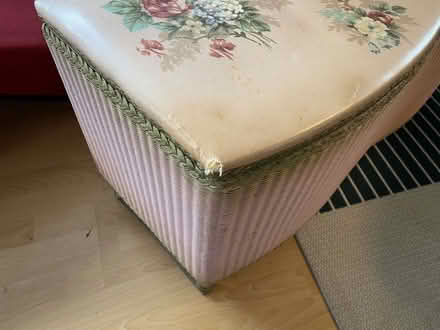 Photo of free Lloyd Loom Ottoman/Blanket Box (CT11) #3