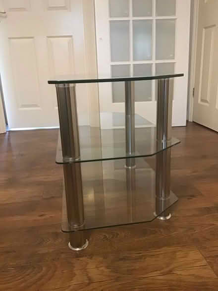 Photo of free Glass TV Corner Unit (Fair Oak SO50) #2