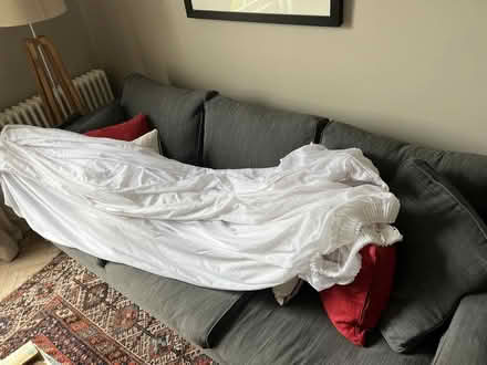 Photo of free Long white curtains thin cotton (Widcombe) #3