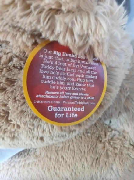 Photo of free Big Hunka Love Bear (Eckington, DC. 20002) #3