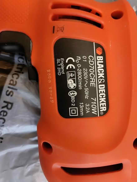 Photo of free Black & Decker corded hammer drill (Bloomsbury, WC1H) #1