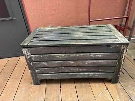 Photo of free Wooden box (UES/Spanish Harlem) #1