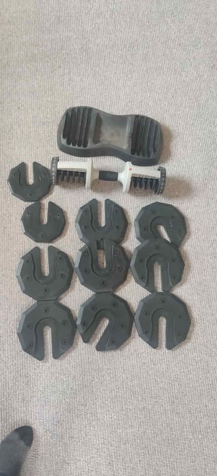 Photo of free 25kg adjustable dumbell - BROKEN (Bradford on Avon BA15) #1