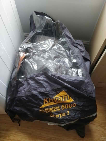 Photo of free Khyam Sherpa 3 tent - NO POLES (Crookes S10) #2