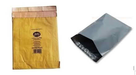 Photo of A4 sized Jiffy bags or plastic mailing bags (East Blatchington BN25) #1