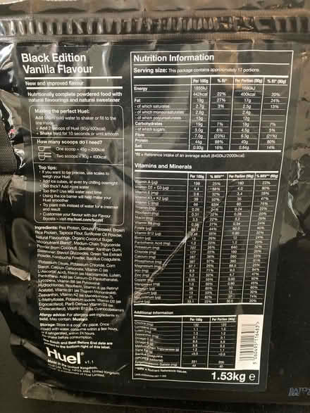 Photo of free Huel + bottle, Larq bottle (Little Wymondley, SG4) #2