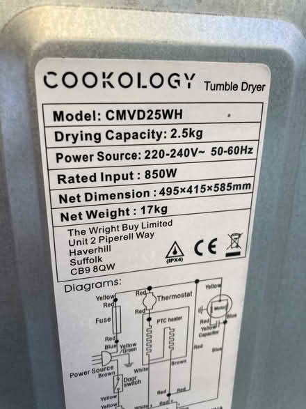 Photo of free Compact tumble dryer (counter top size) (Oldfield Park) #2