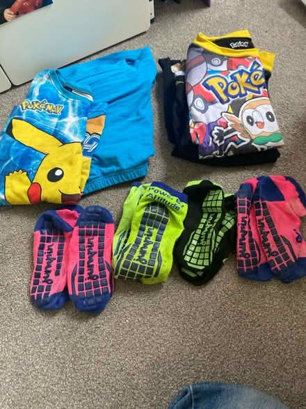 Photo of free Pokémon pjs and socks size Small (BA2) #1