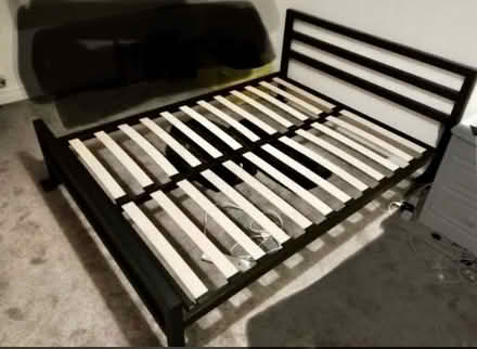 Photo of free King sized bed frame (TQ5 8) #2