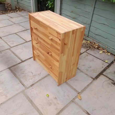 Photo of free small pine chest of drawers (Parkstreet AL2) #1