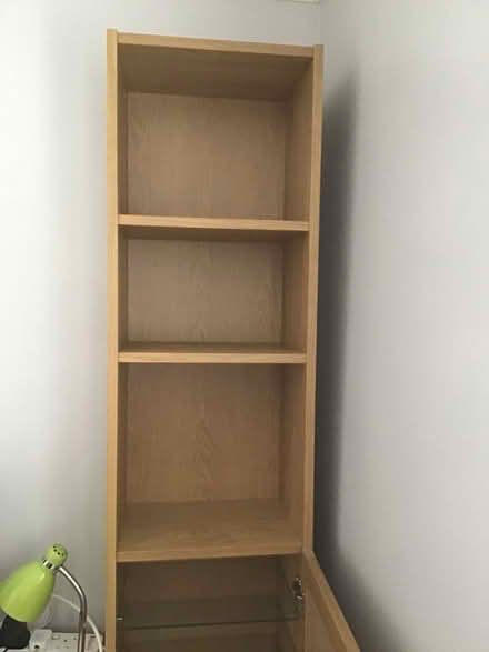 Photo of free Tall IKEA ‘Billy’ oak effect unit (Fair Oak SO50) #4