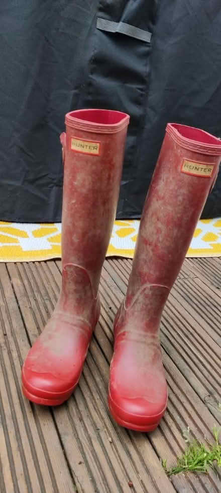 Photo of free Hunter wellies. UK 5. Need fixing (Staple Hill BS16) #1