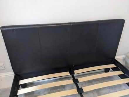 Photo of free Leather double bed frame (Chelsea park Nether Edge S11) #2