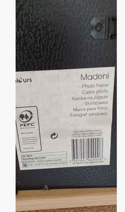 Photo of free A4 picture frames oak effect (TA1) #3