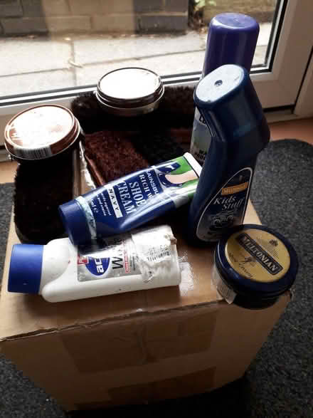 Photo of free Shoe polish and brushes (Narborough LE19) #1