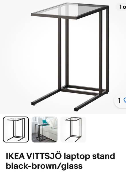 Photo of free IKEA Laptop or side Table (Chells SG2) #1