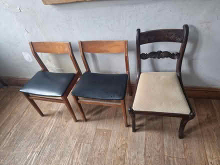 Photo of free 3 chairs (Bramley, LS13) #1