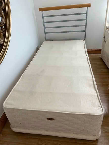 Photo of free Single bed base with headboard (Castleknock, Dublin) #1