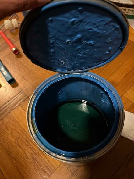 Photo of free Cobalt Blue Paint (Lefferts Gardens) #3