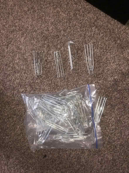 Photo of free 26 Curtain hooks (heavy curtains) (BN1) #2