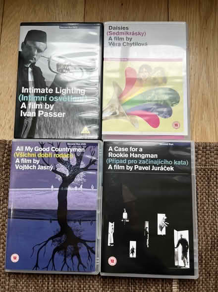 Photo of free Czech New Wave DVDs (W4 Turnham Green) #1