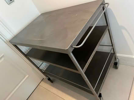 Photo of free Rolling kitchen trolley- large (W8 Kensington) #2
