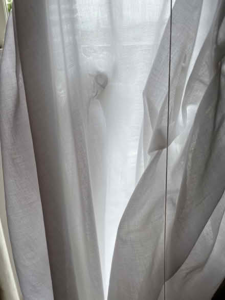 Photo of free Long white curtains thin cotton (Widcombe) #1