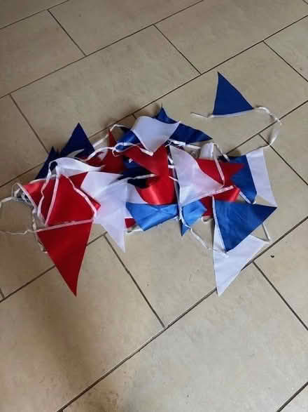 Photo of free Bunting, red white and blue... (Grandpont OX1) #1