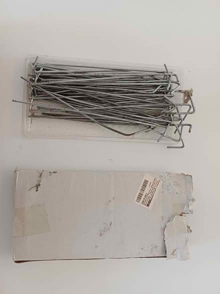 Photo of free ⛺ Camping pegs -50 pack galvanise metal tent pegs 9" (Orgreave S13) #1