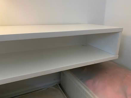 Photo of free Wall mounted white shelf from CB2 (San Leandro) #4
